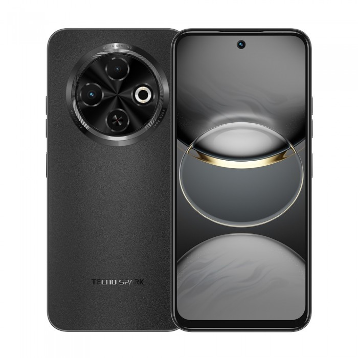 Tecno Spark 30C (KL5n) 4/128GB Orbit Black (4894947051746)