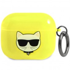 Чохол Karl Lagerfeld Choupette для AirPods 3 Yellow (KLA3UCHFY)