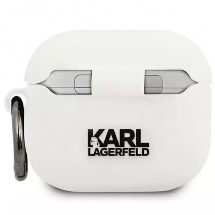 Чохол Karl Lagerfeld Silicone Choupette для AirPods 3 White (KLACA3SILCHWH)