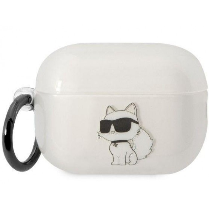 Чехол Karl Lagerfeld Ikonik Choupette для AirPods Pro 2 Transparent (KLAP2HNCHTCT)