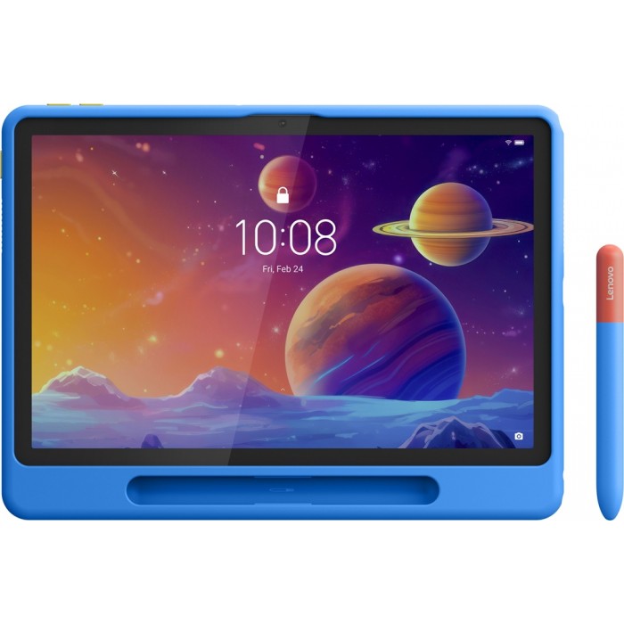 Планшет Lenovo Tab 4/128GB LTE Luna Grey + Kids Bumper & Pen (ZAEJ0129UA)