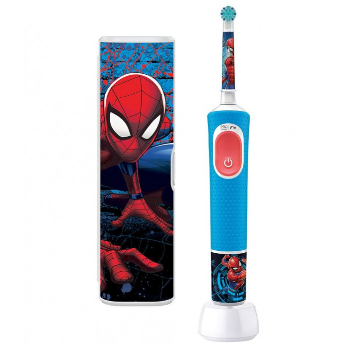 Електрична зубна щітка BRAUN Oral-B D103.413.2KX Spider-Man типу 3708 (3+)