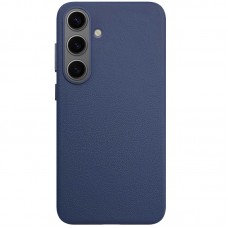 Чохол Leather Case для Samsung S25 Dark Blue (AAA)