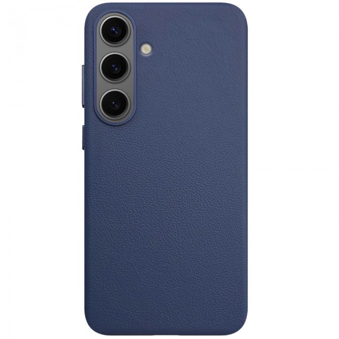 Чохол Leather Case для Samsung S25 Dark Blue (AAA)