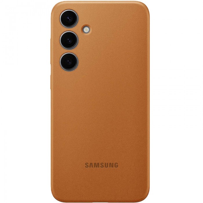 Чохол Leather Case для Samsung S24 Brown (AAA)