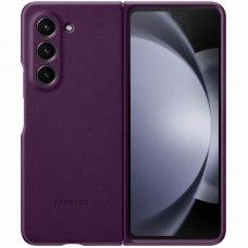 Чохол Leather Case для Samsung Fold 5 Purple (AAA)