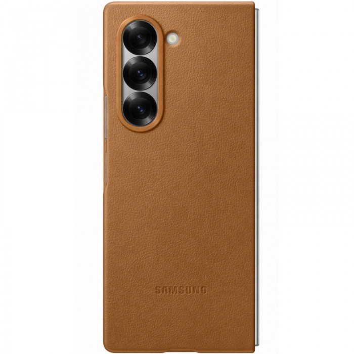 Чохол Leather Case для Samsung Fold 6 Brown (AAA)