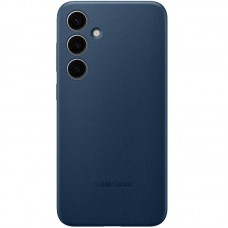 Чохол Leather Case для Samsung S24+ Navy Blue (AAA)