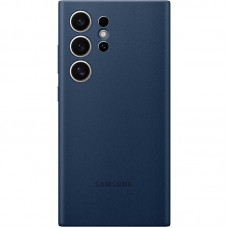 Чохол Leather Case для Samsung S24 Ultra Navy Blue (AAA)