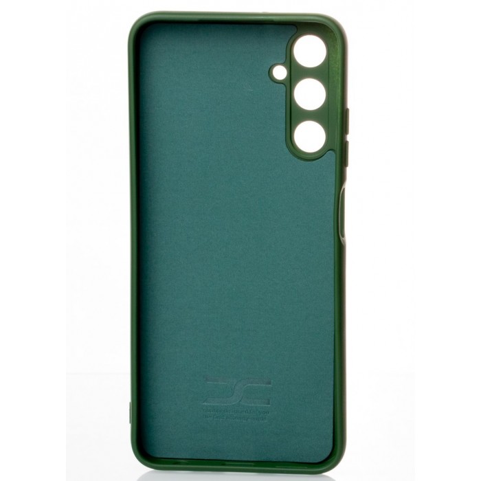 Силіконова накладка Soft Silicone Case для Samsung A05s 2023 A057 Dark Green