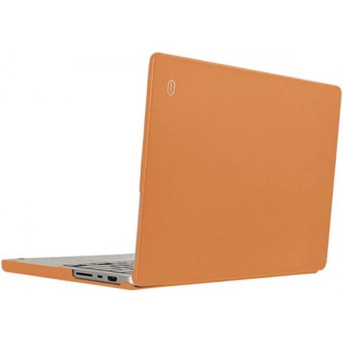 Накладка WIWU Leather Shield MacBook Pro 16.2 Brown (A2485)