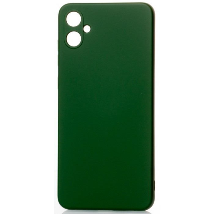 Силіконова накладка Soft Silicone Case для Samsung A05 2023 A055 Dark Green