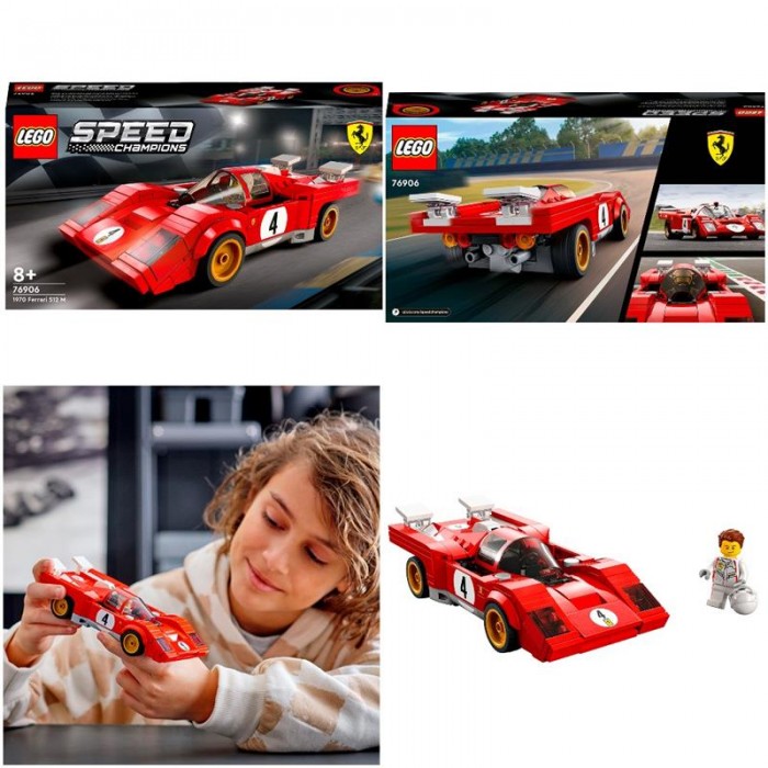 Конструктор LEGO Speed Champions 1970 Ferrari 512 M