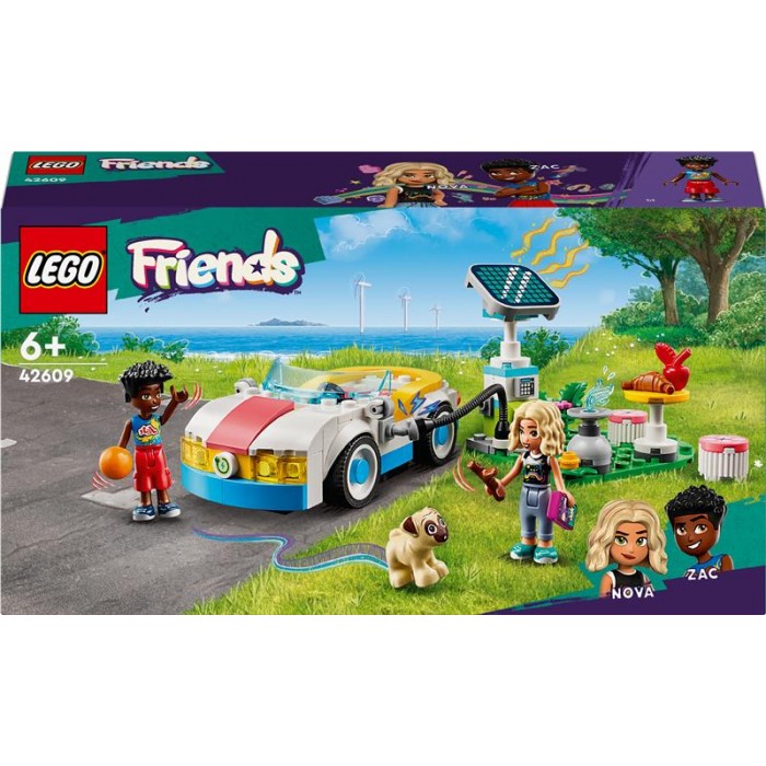 Конструктор LEGO Friends Електромобіль та зарядний пристрій