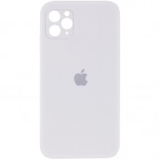 Силіконова накладка Silicone Case Square iPhone 11 Pro Max White