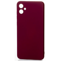 Силіконова накладка Soft Silicone Case для Samsung A05 2023 A055 Burgundy