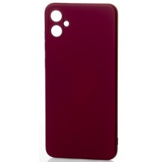 Силіконова накладка Soft Silicone Case для Samsung A05 2023 A055 Burgundy