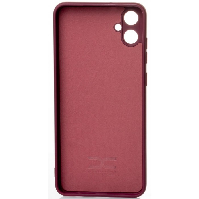 Силіконова накладка Soft Silicone Case для Samsung A05 2023 A055 Burgundy