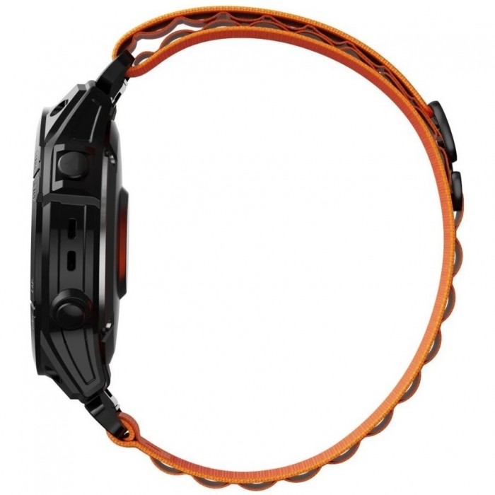 Ремешок Tech-Protect Nylon Pro для Garmin Fenix 5 | 6 | 6 Pro | 7 Orange (9319456607710)