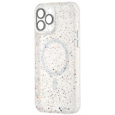 Чохол Splatter With MagSafe iPhone 12 Pro Max White