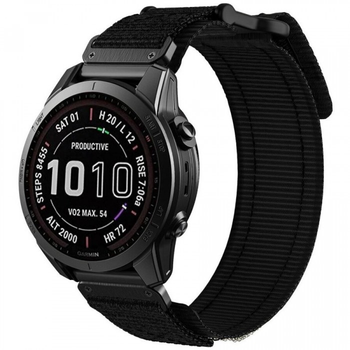 Ремінець Tech-Protect Scout Pro для Garmin Fenix 5 | 6 | 6 Pro | 7 Black (5906203690930)