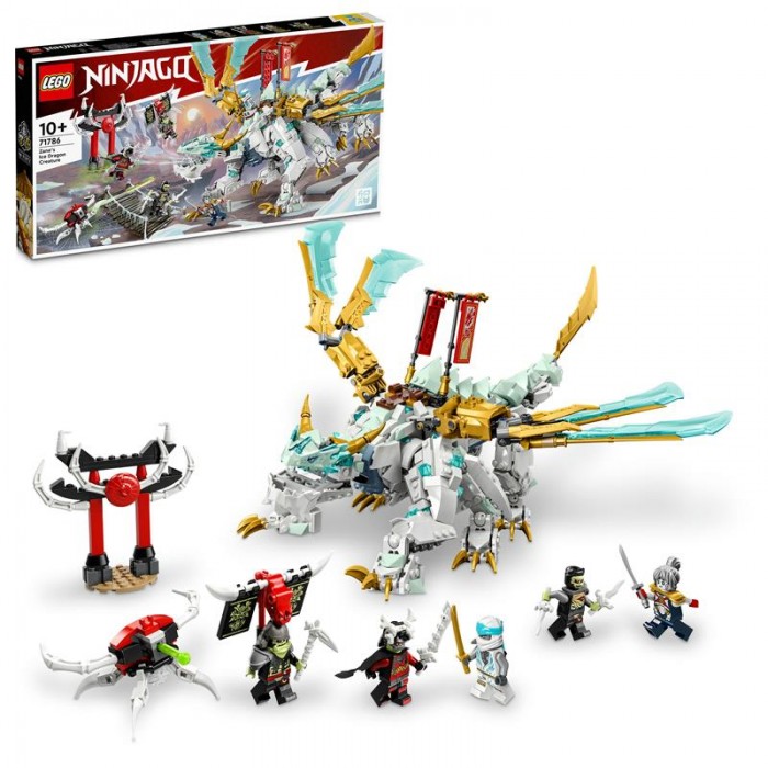 Конструктор LEGO Ninjago Істота Крижаний Дракон Зейна