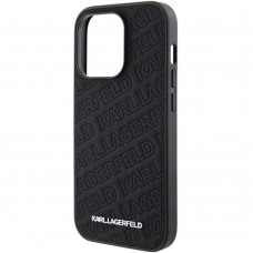 Чехол Karl Lagerfeld Quilted K Pattern для iPhone 15 Pro Max Black (KLHCP15XPQKPMK)