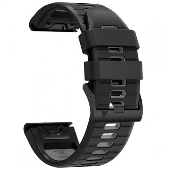 Ремешок Tech-Protect IconBand Pro для Garmin Fenix 5 | 6 | 6 Pro | 7 Black Grey (9319456604856)