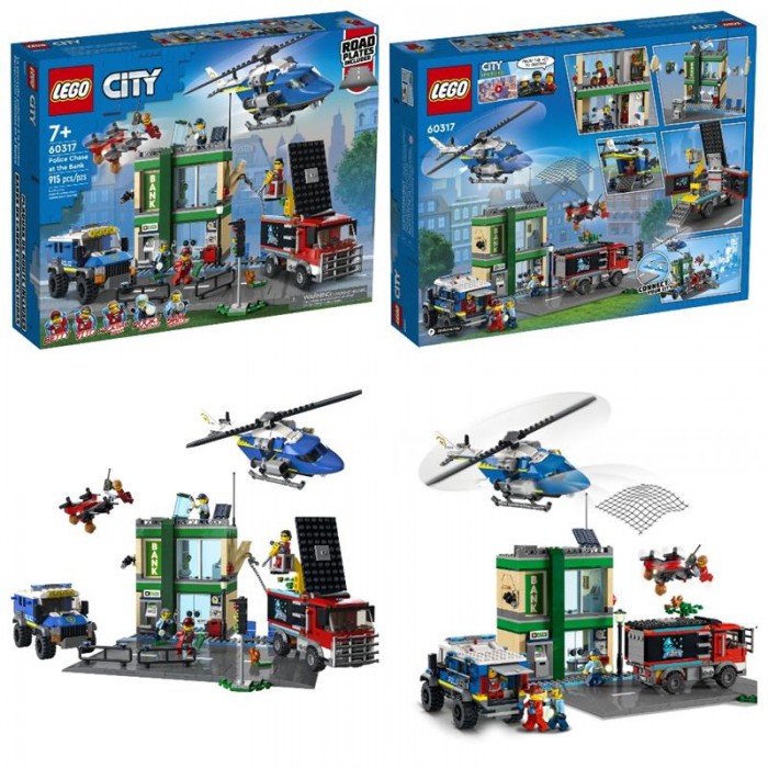 Конструктор LEGO City Погоня поліції у банку