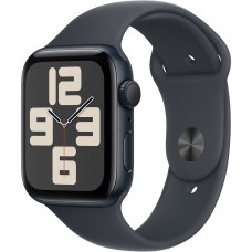 Смарт-годинник Apple Watch SE 2024 GPS 40mm Midnight Aluminium Case with Midnight Sport Band - M/L (MXE93QH/A)