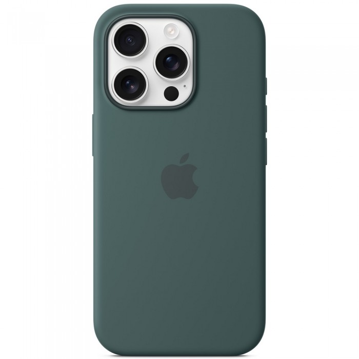 Чохол Apple Silicone MagSafe для Apple iPhone 16 Pro Max Lake Green (MA7V4ZM/A)