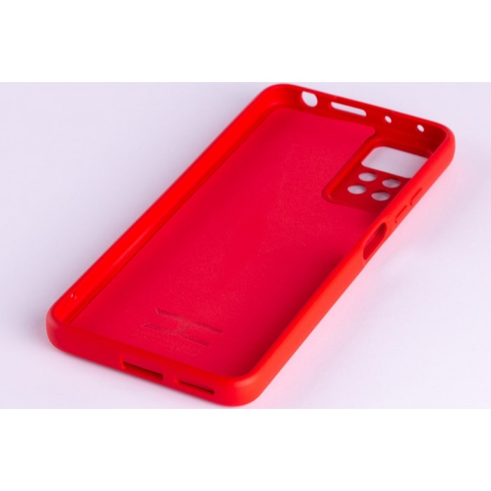 Силіконова накладка Soft Silicone Case для Xiaomi Redmi Note 12 Pro 4G Red