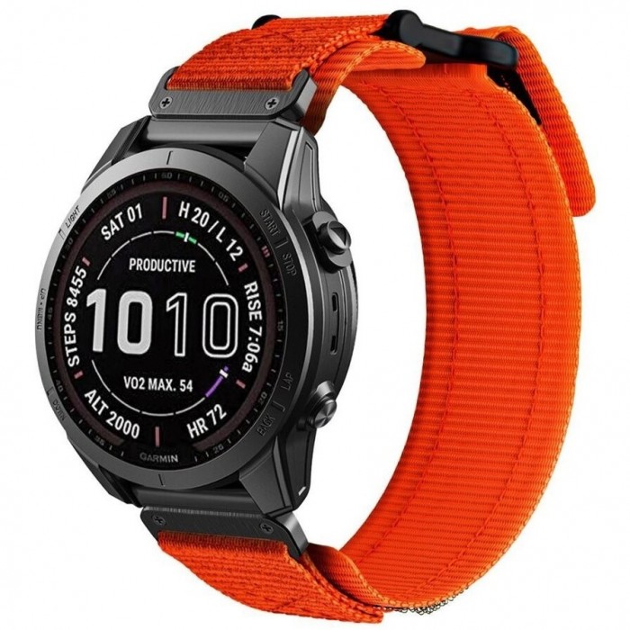 Ремешок Tech-Protect Scout Pro для Garmin Fenix 5 | 6 | 6 Pro | 7 Orange (5906203690947)