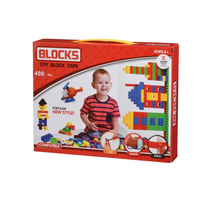 Конструктор Same Toy Block Tape 400ел