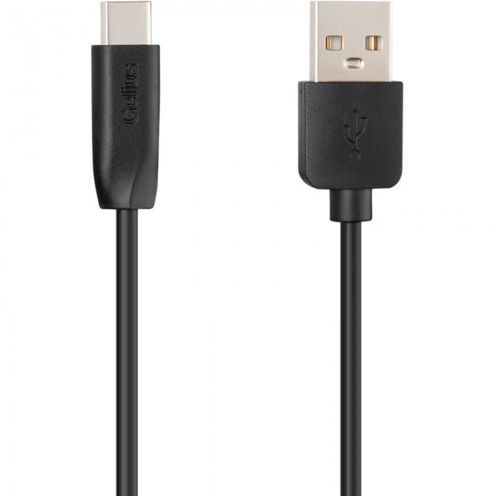 Кабель USB Gelius One GP-UC119 1m (12W) Type-C Black