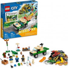 Конструктор LEGO City Missions Місії спасіння диких тварин