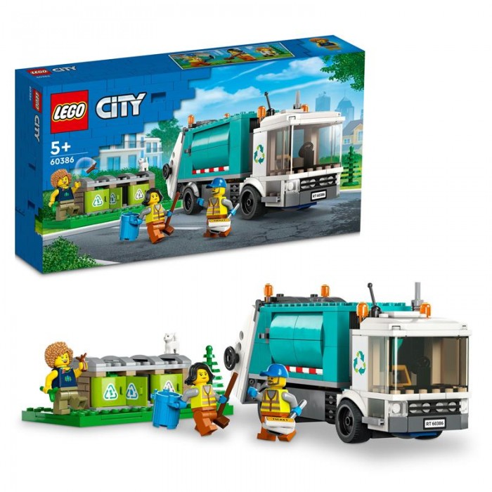 Конструктор LEGO City Сміттєпереробний вантажівка