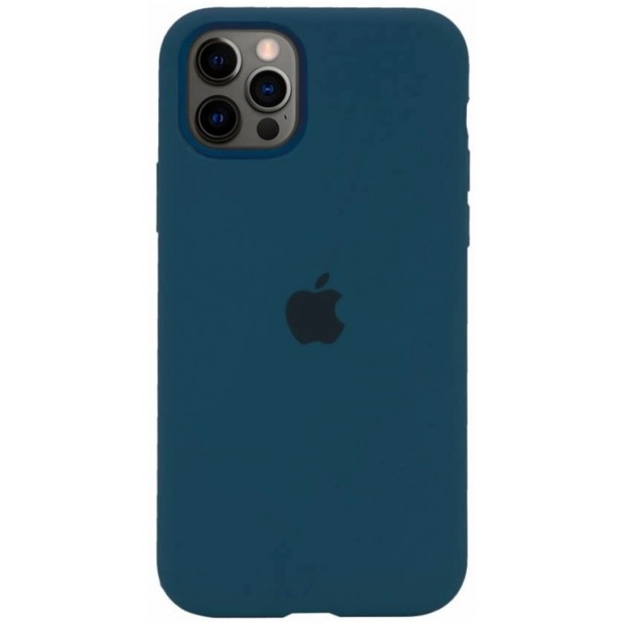 Силіконова накладка Silicone Case iPhone 12 Pro Max Cosmos