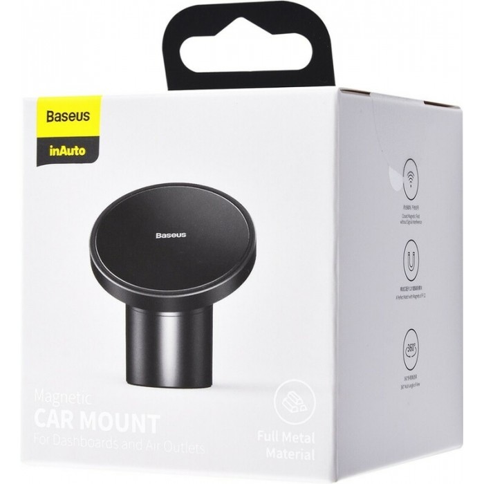 Автодержатель Baseus Radar Magnetic Car Mount Black