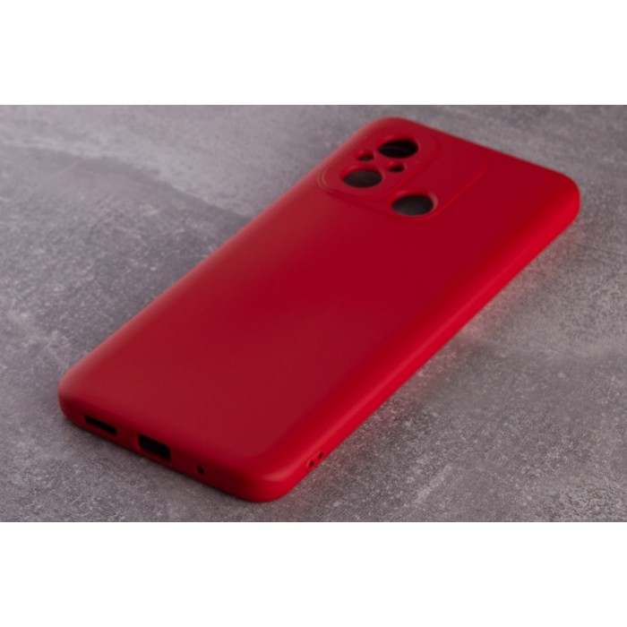 Силіконова накладка Soft Silicone Case для Xiaomi Redmi 12C Red