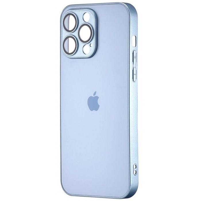 Чохол AG-Matte With MagSafe iPhone 12 Pro Max Light Blue