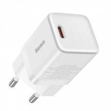 Зарядний пристрій Baseus GaN3 Fast Charger 30W 1 Type-C White