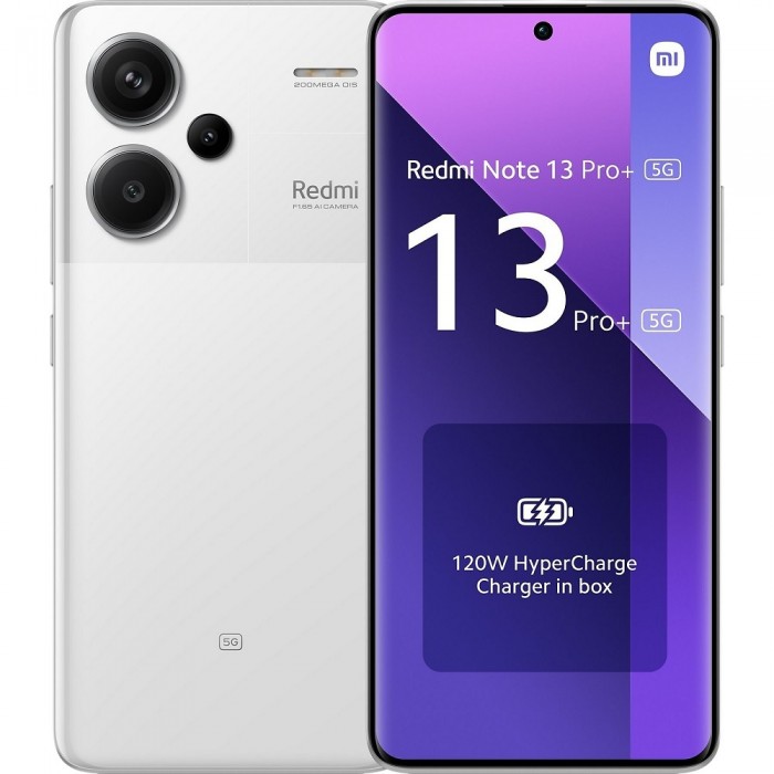 Xiaomi Redmi Note 13 Pro+ 5G 8/256GB Moonlight White UA