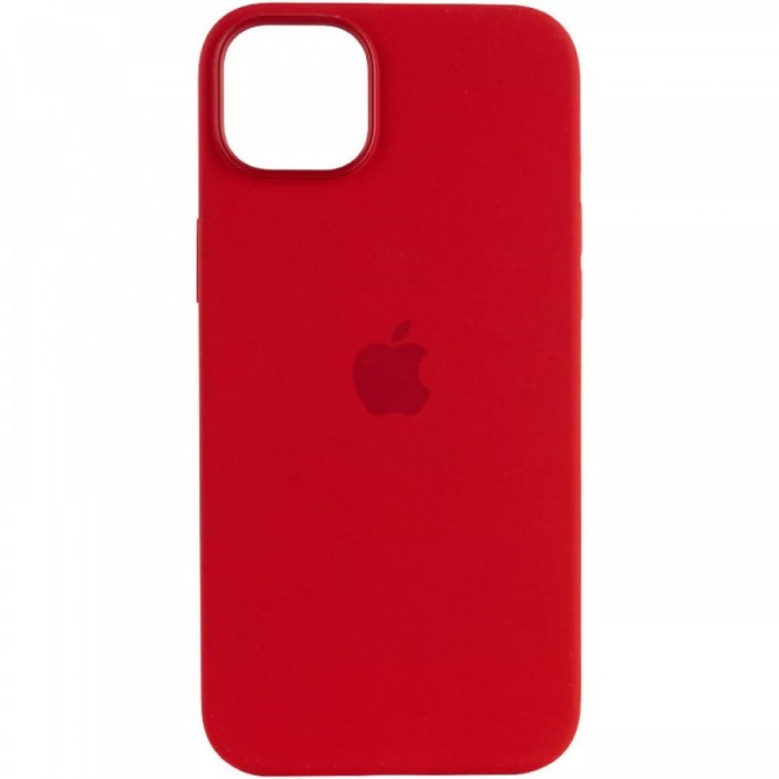 Чохол Silicone Case MagSafe &amp; SplashScreen iPhone 12 Pro Max Red