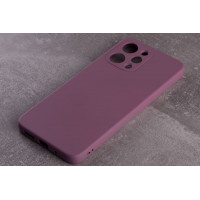 Силіконова накладка Soft Silicone Case для Xiaomi Redmi 12 Lavender