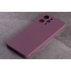 Силіконова накладка Soft Silicone Case для Xiaomi Redmi 12 Lavender