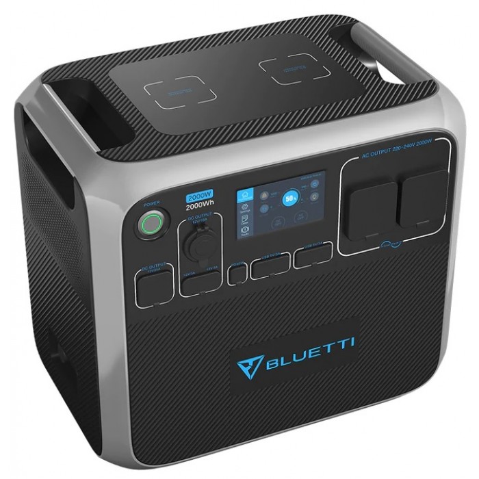 Зарядная станция Bluetti Solar Portable Power Station AC200P 2000W 2000Wh Black