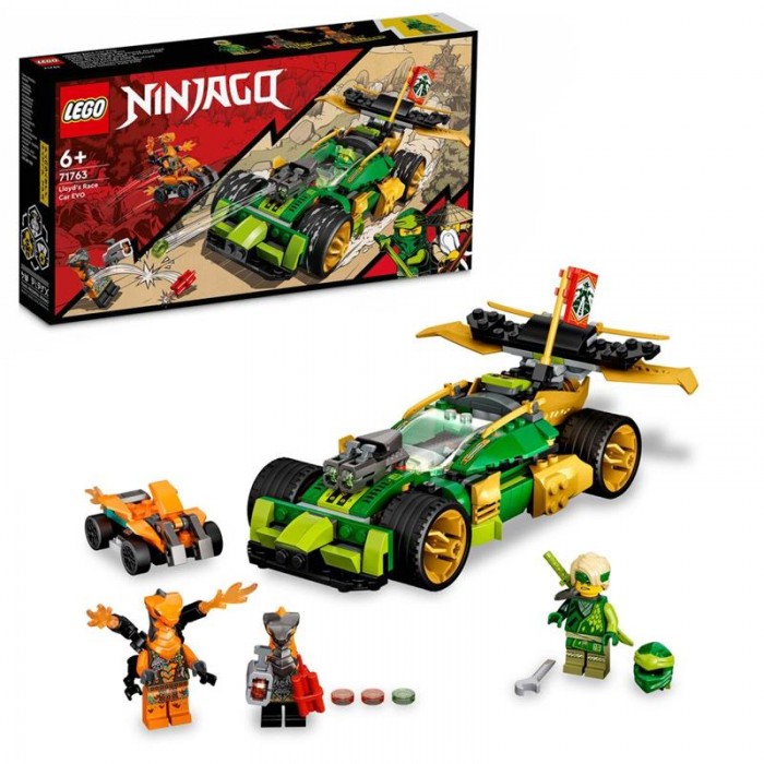 Конструктор LEGO Ninjago Гоночний автомобіль ЕВО Ллойда