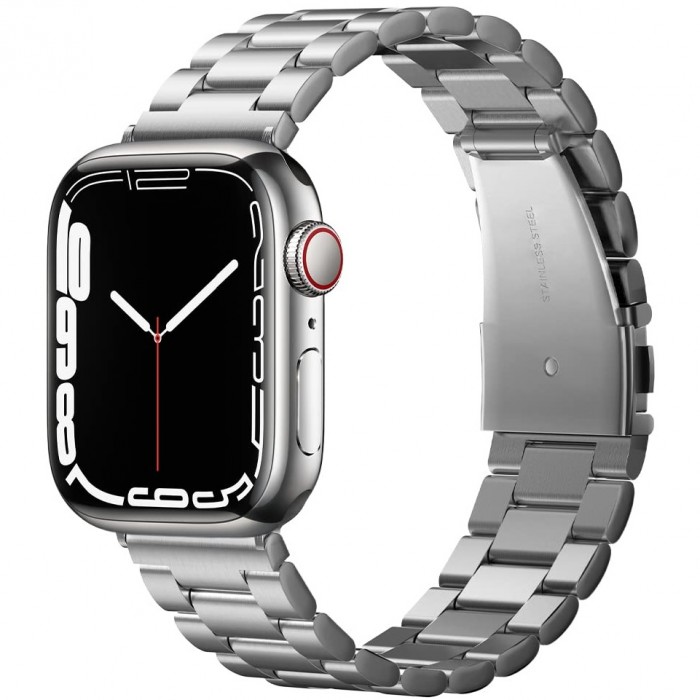 Ремінець Spigen Modern Fit для Apple Watch 42/44/45/49mm Silver (062MP25404)