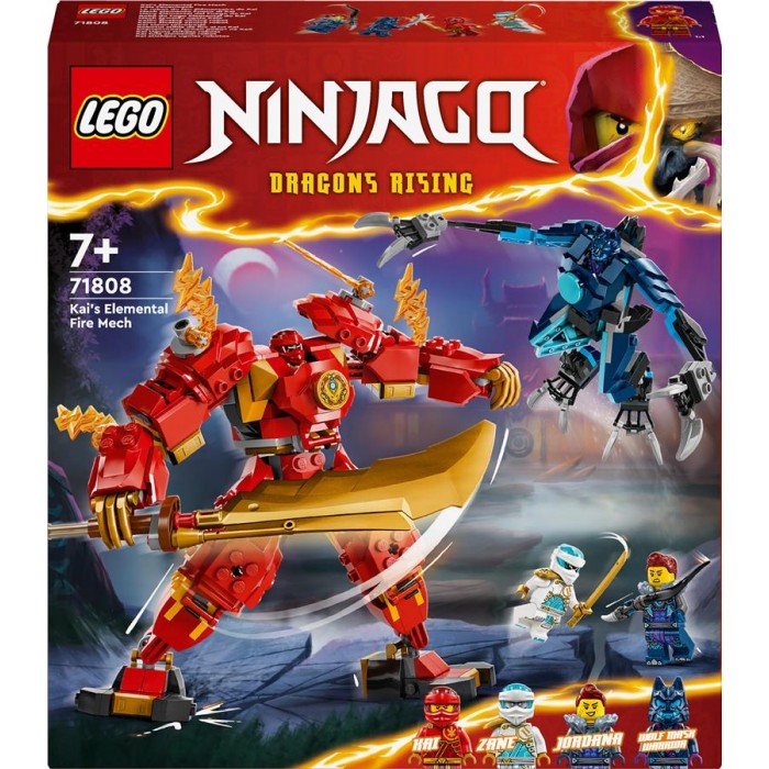 Конструктор LEGO NINJAGO Робот вогняної стихії Кая